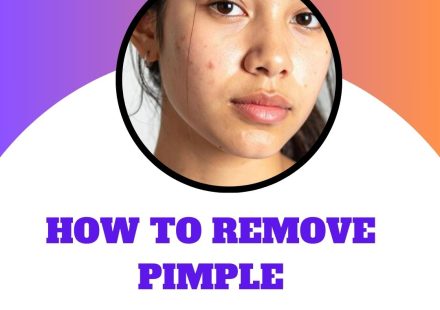 How to remove pimple